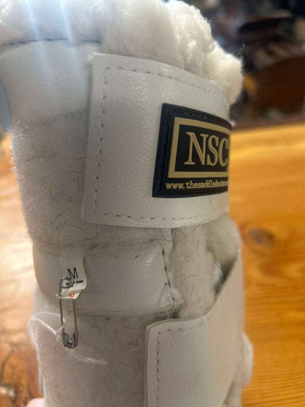 NSC Dressage Boots White Medium