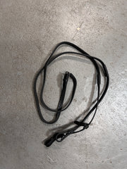 Black Rubber Reins