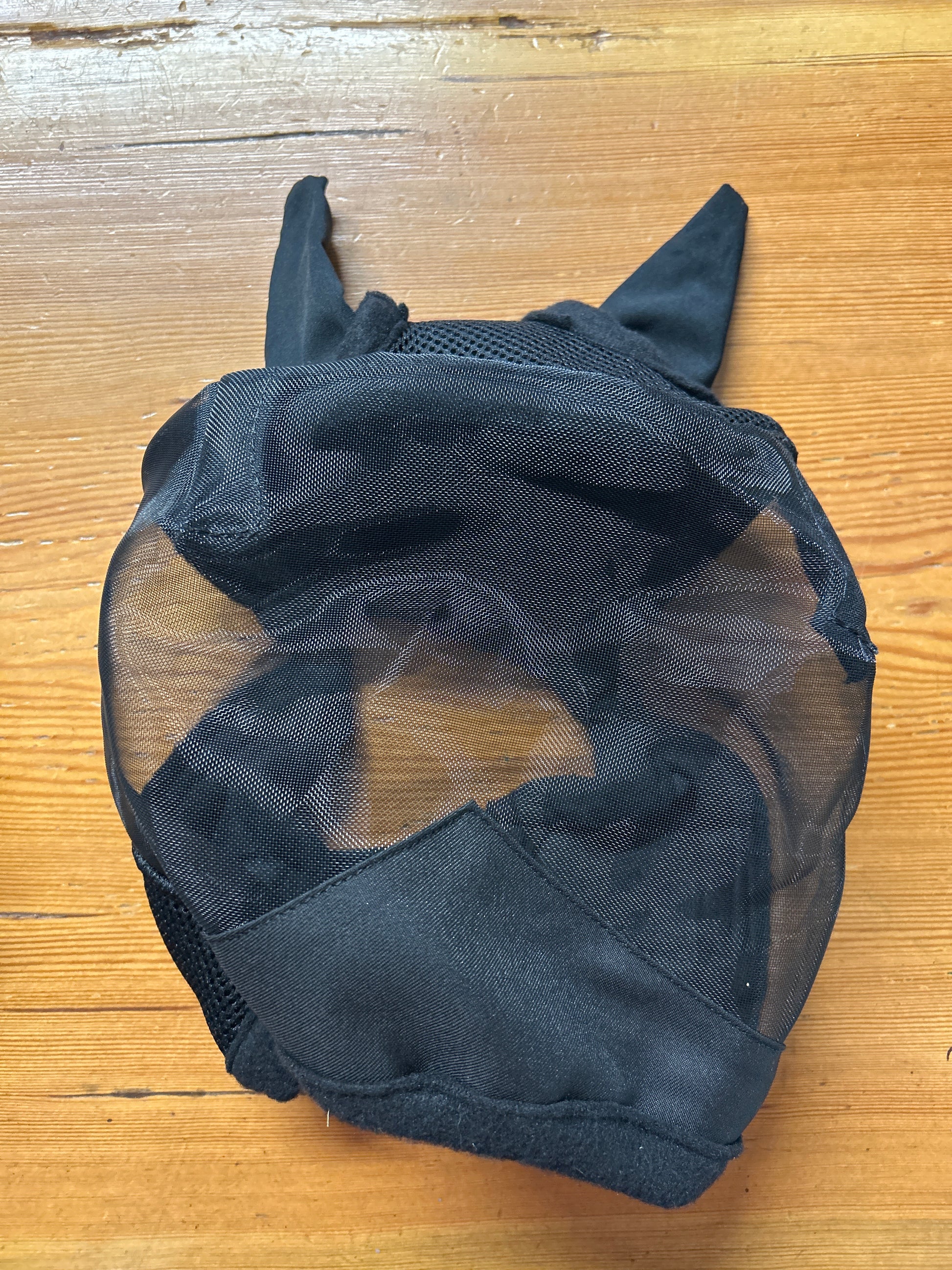 Mini Fly Mask Black-Fly Mask-Consignment-Evolution Equestrian Co.