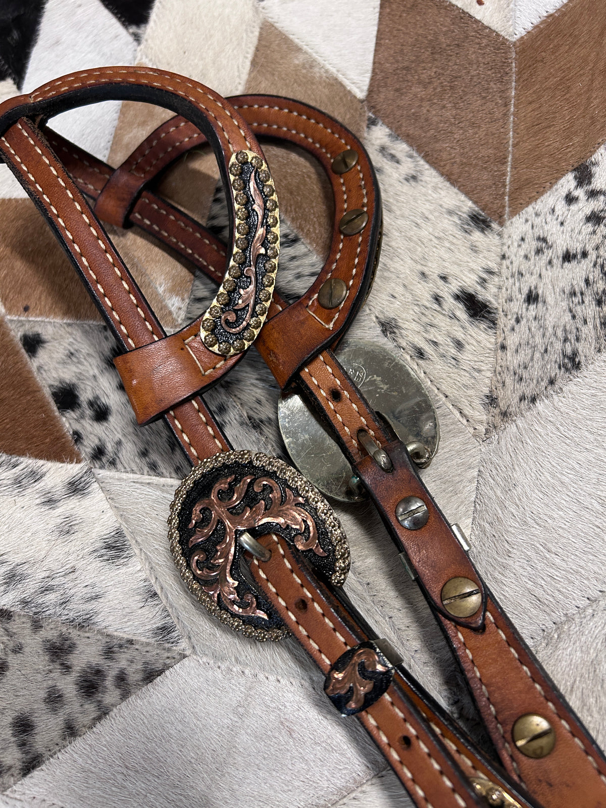 Dale Chevaz Western Show Headstall