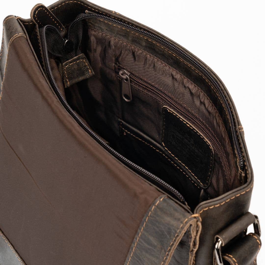 Greenwood Leather - Leather Shoulder Bag Rowville: Sandal-Greenwood Leather-Evolution Equestrian Co.