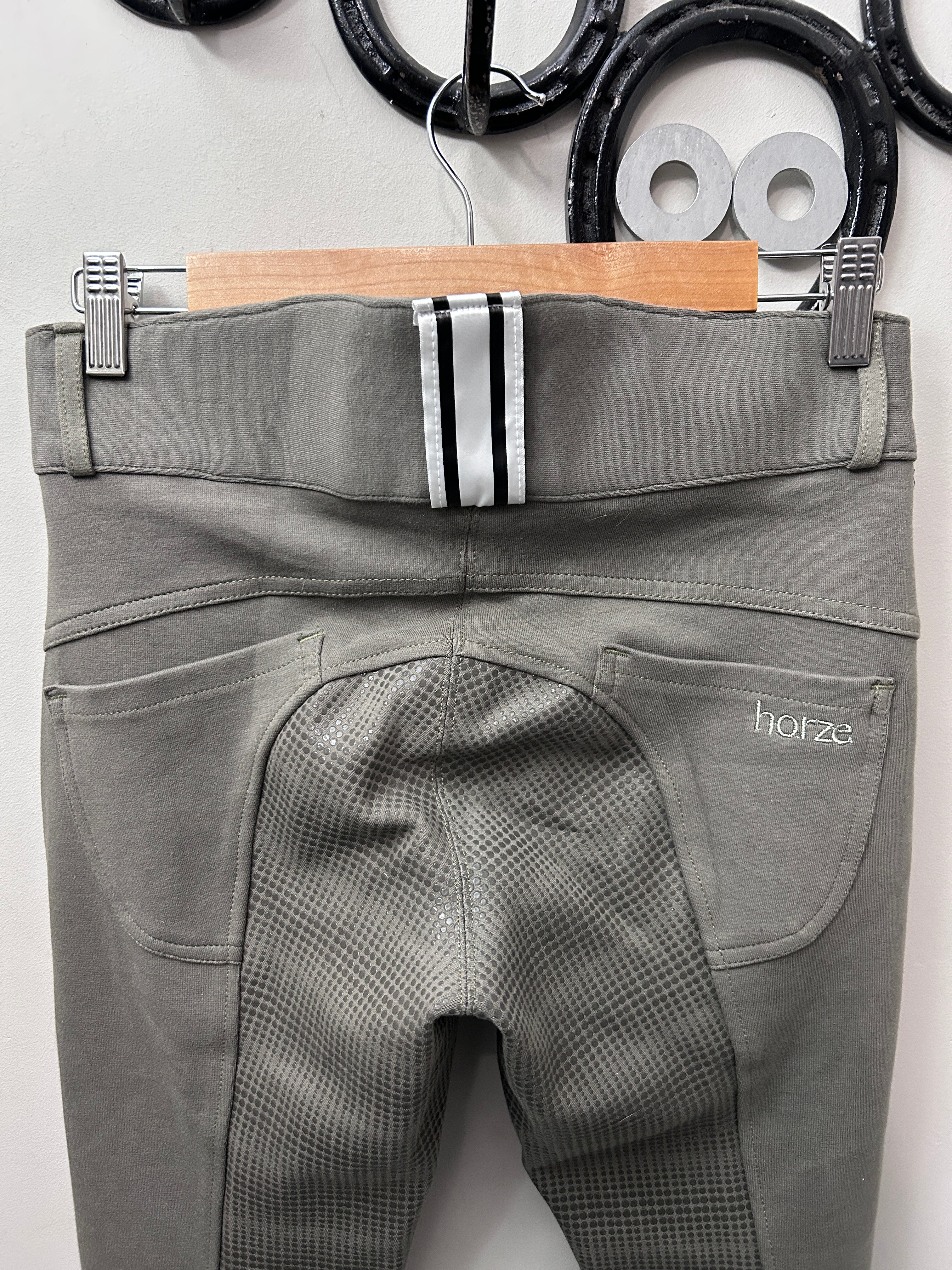 Horze Olive Green Full Seat Breeches 26