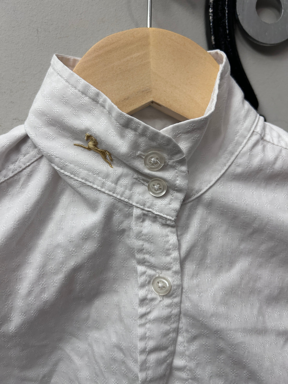 RJ Classic Essential Youth White Show Shirt 8