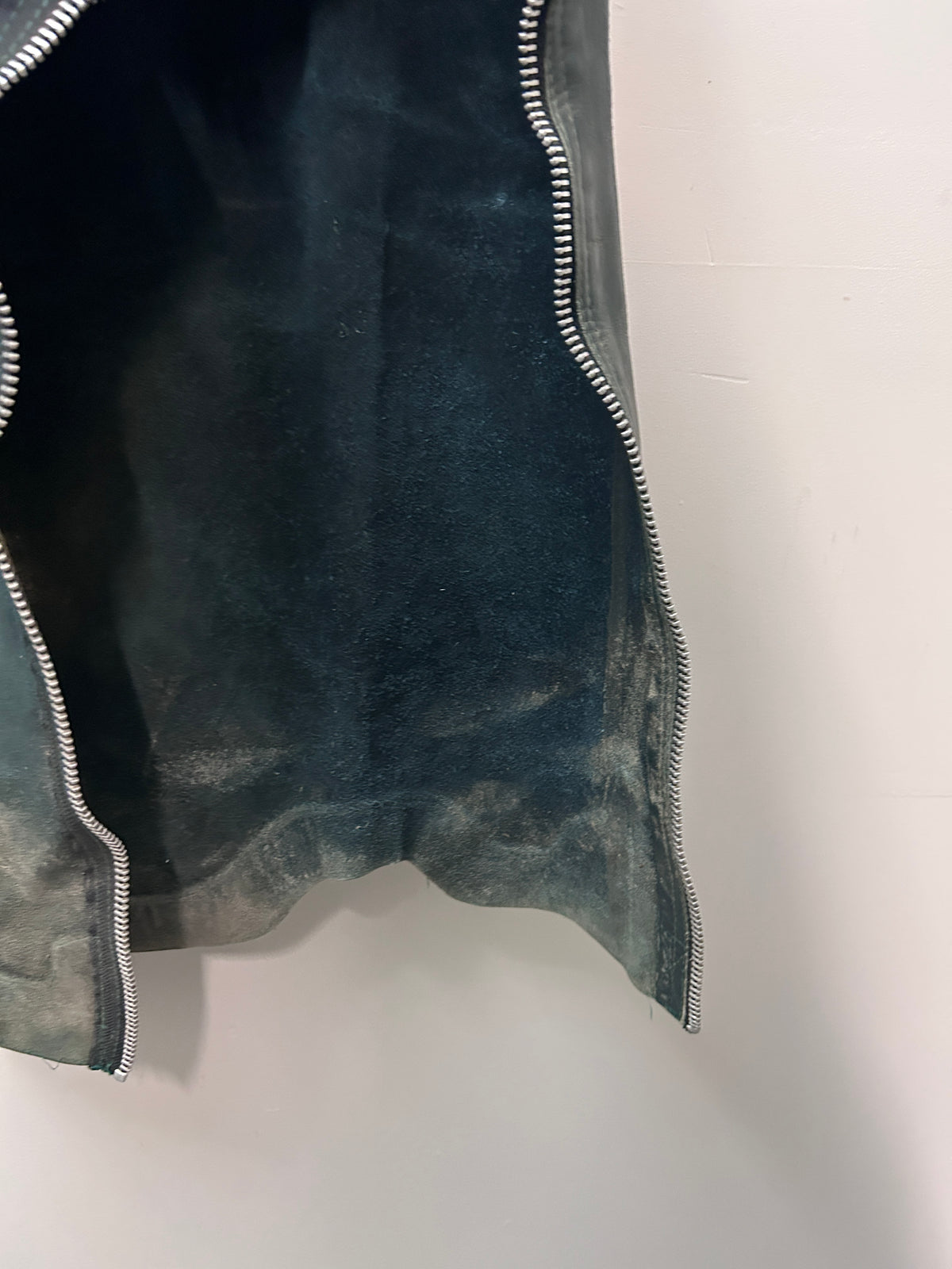Western Leather Chaps XSmall Dark Green