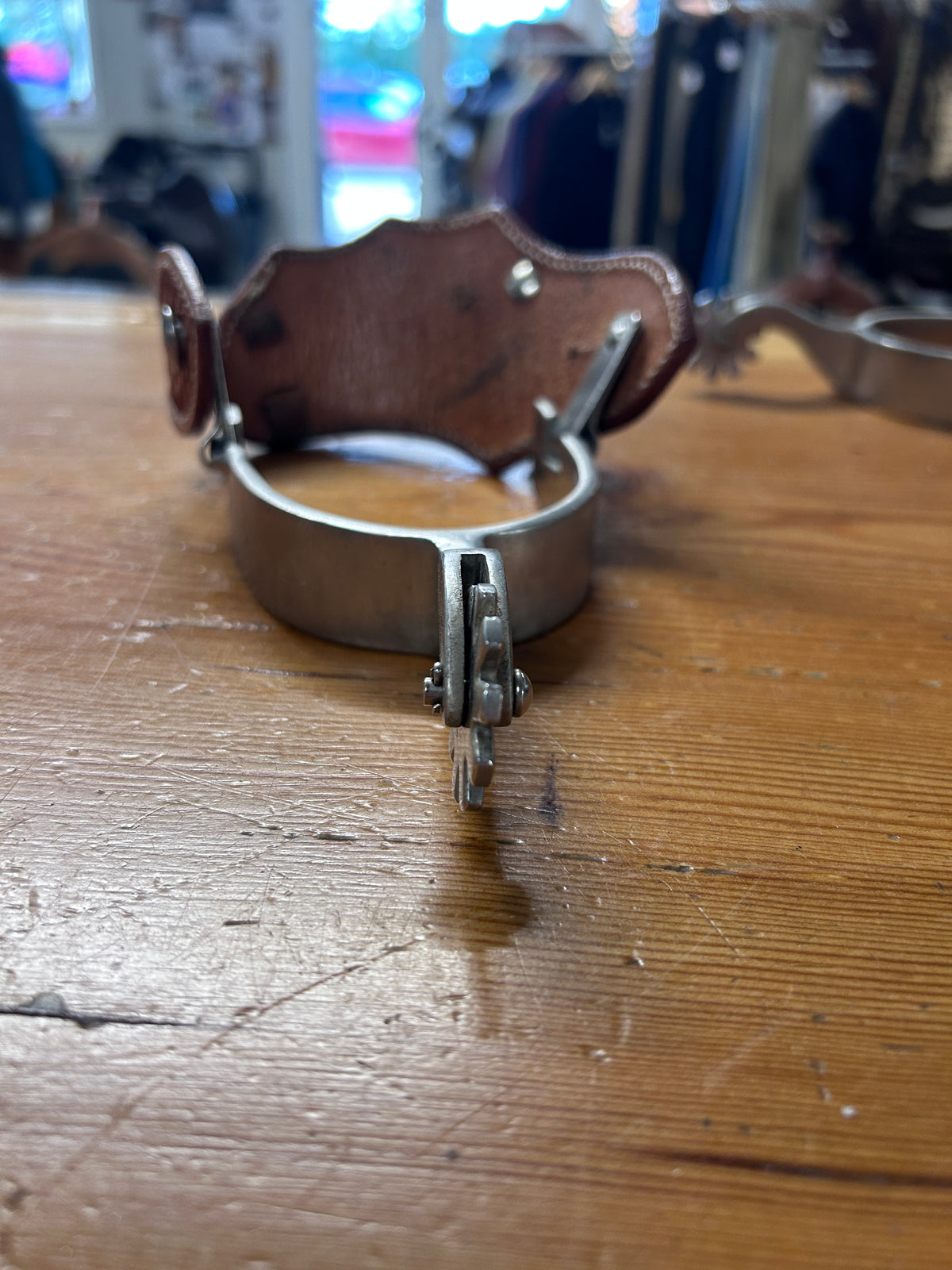 Men's Western Spurs with Straps