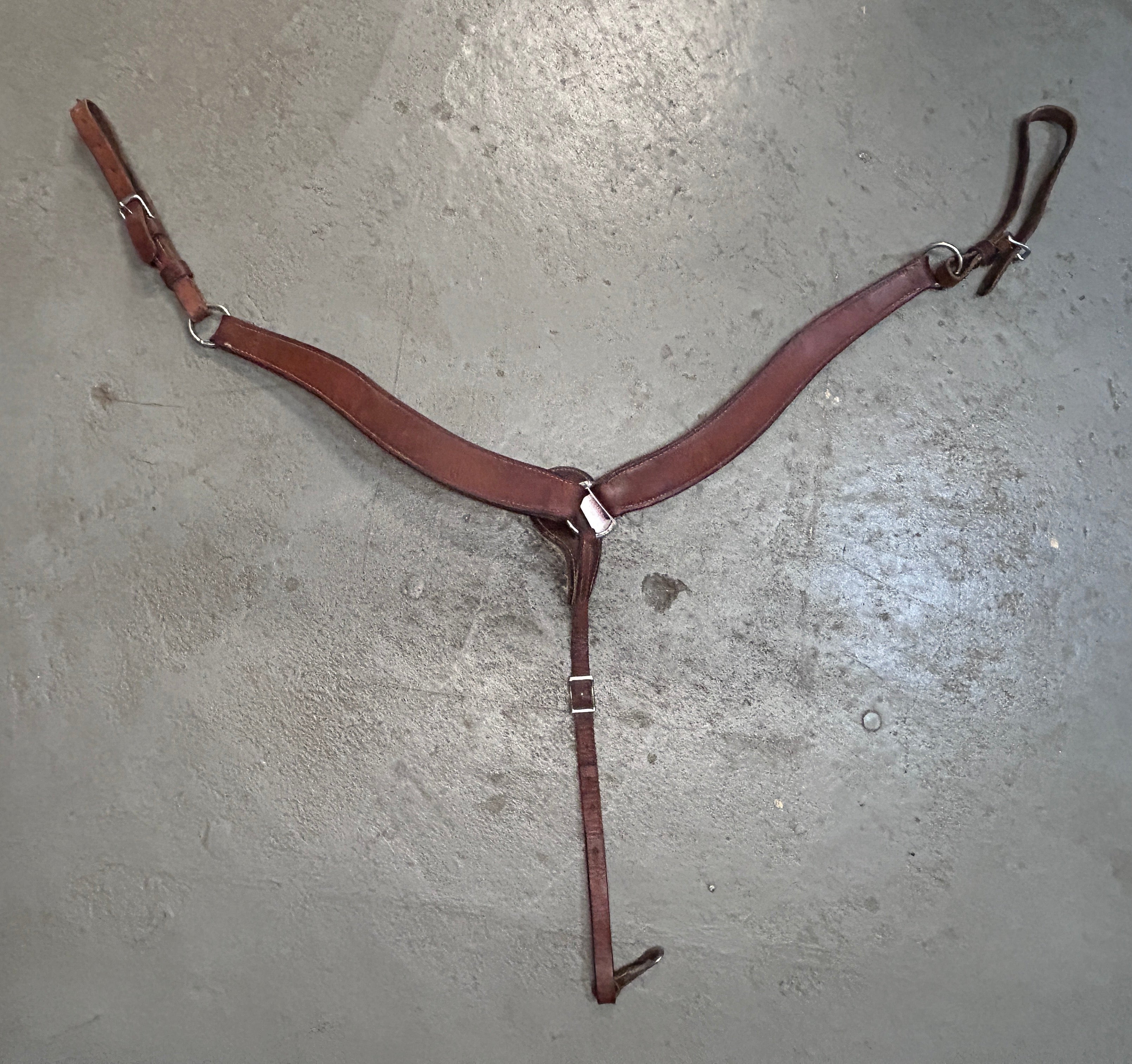 Western Leather Breastplate