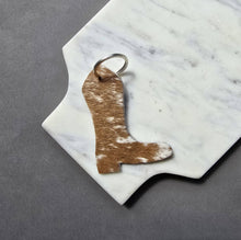 Load image into Gallery viewer, Ranchers Closet Genuine Cowhide Boot Keychain
