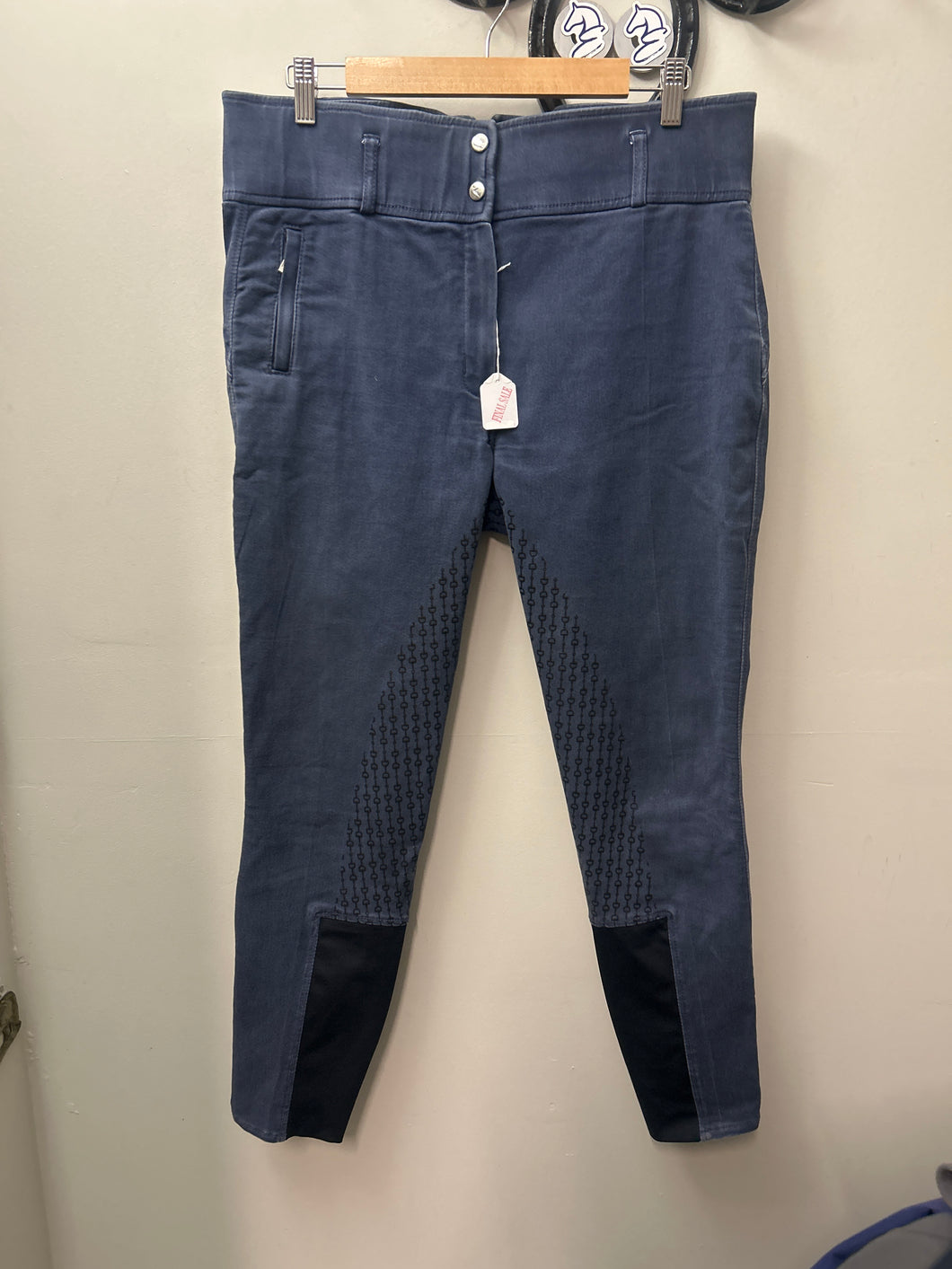 Horze Demin Full Seat Breeches 34