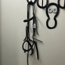 Load image into Gallery viewer, Black Snaffle Bridle
