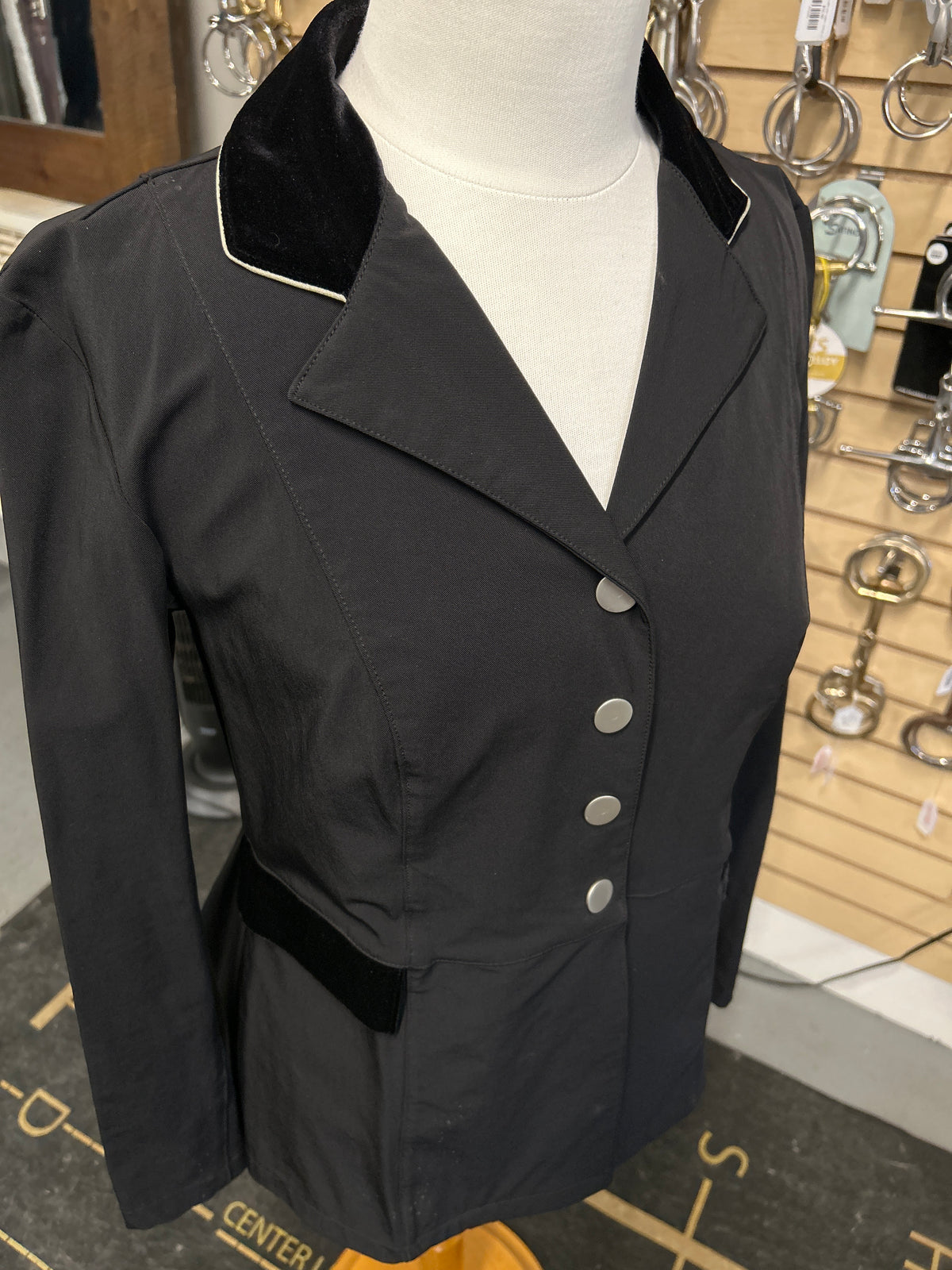 Arista Black Dressage Show Jacket Large