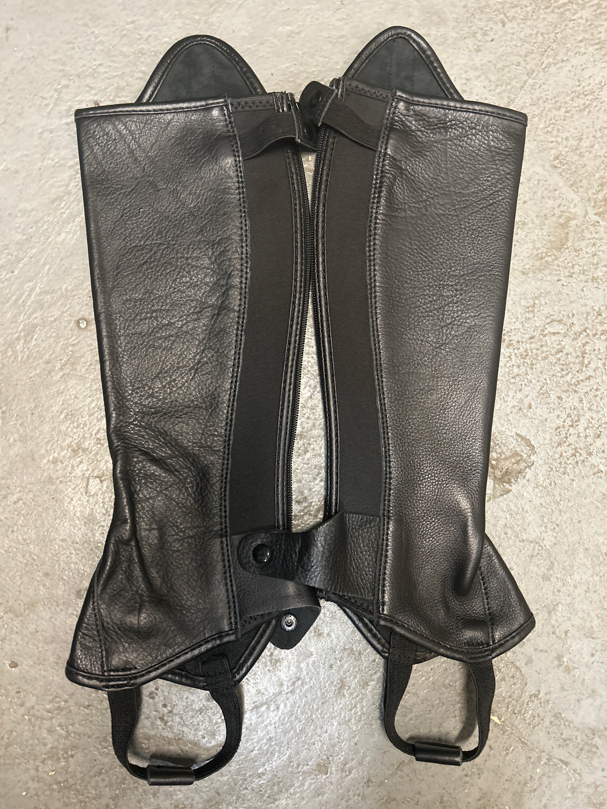 Auken Machester Leather Half Chaps Small