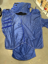 Load image into Gallery viewer, Blue Flysheet with Neck and Belly 70&quot;
