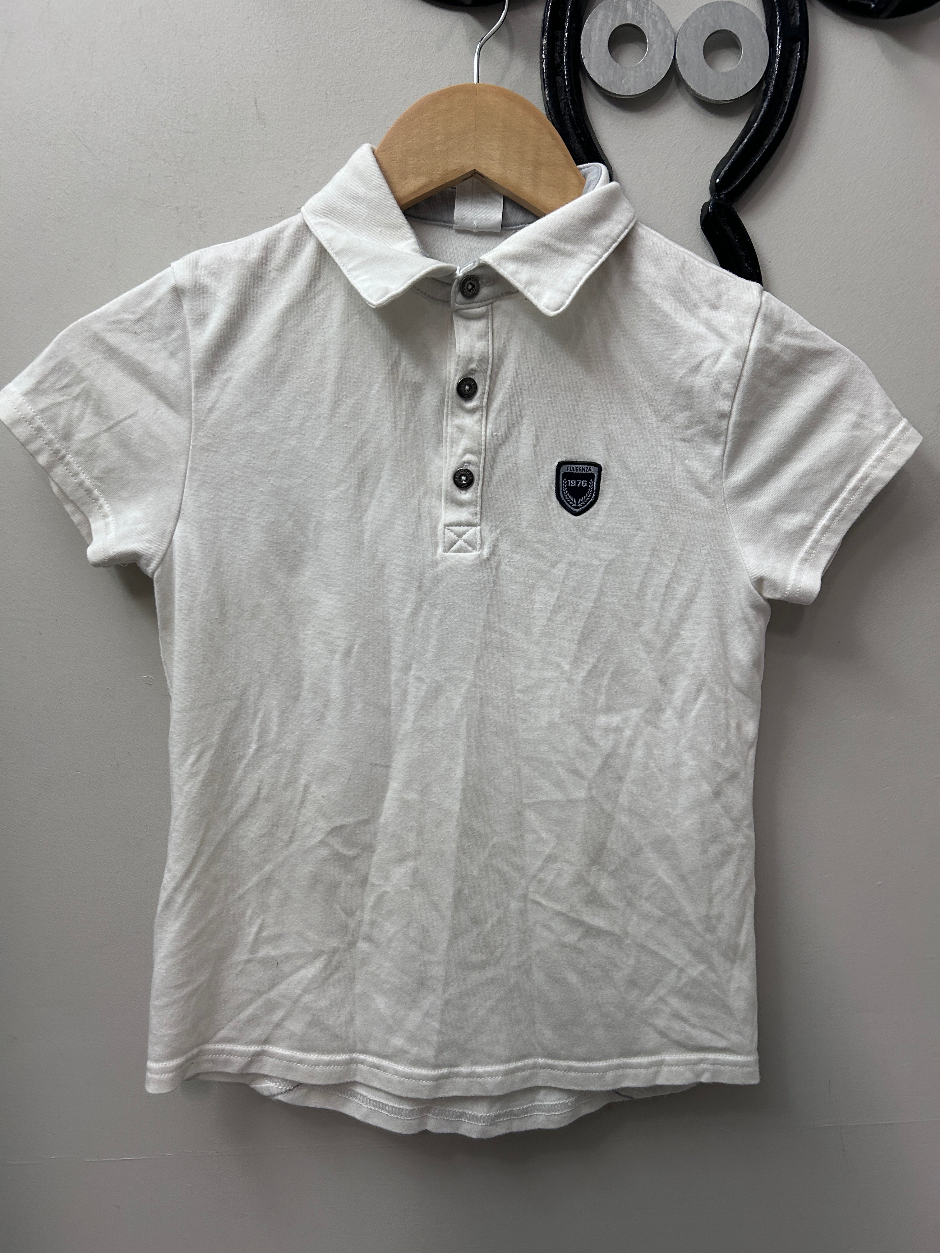 Decathlon Youth White Polo Shirt 10