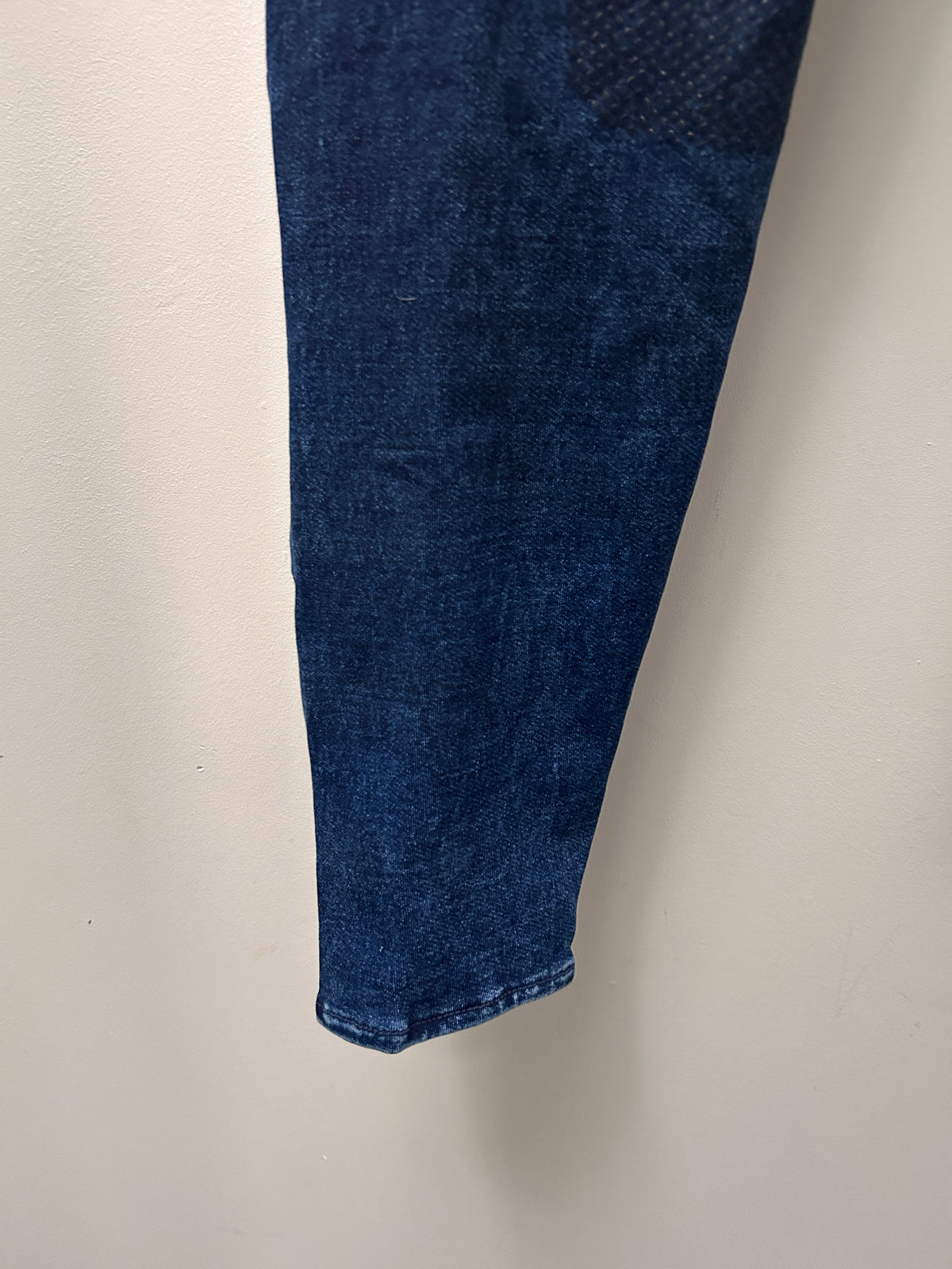 B Vertigo Elle Denim Knee Patch Breeches 26