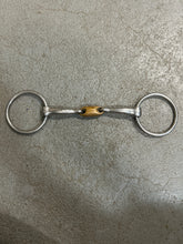 Load image into Gallery viewer, Korsteel Loose Ring Snaffle with Copper Logenze 5.5&quot;
