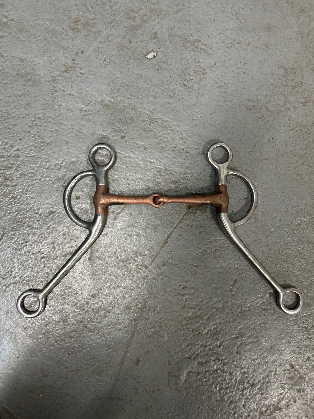 Single Jointed Copper Western Bit 5"