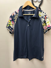 Load image into Gallery viewer, Tribal Sport Navy Polo Shirt Large
