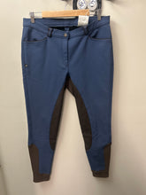 Load image into Gallery viewer, EuroStar Navy Winter Breeches 34L
