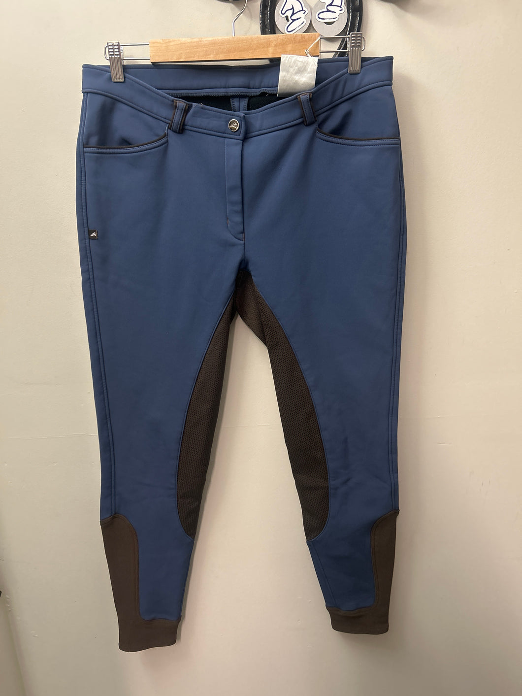 EuroStar Navy Winter Breeches 34L