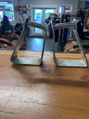Handmade Angled Western Stirrups