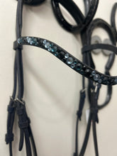 Load image into Gallery viewer, Waldhausen Soft Blue Dressage Bridle
