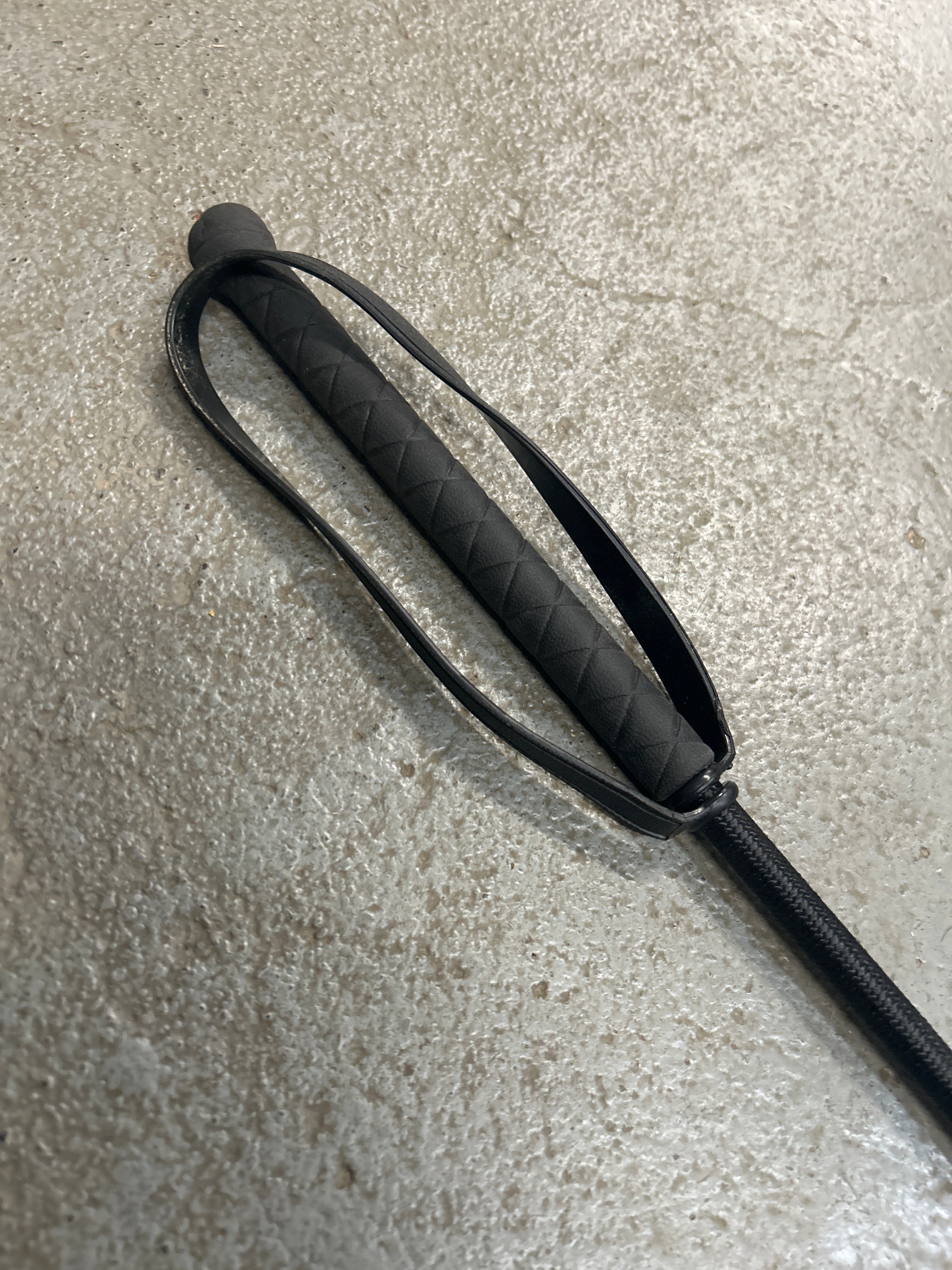 Black Riding Crop 28"