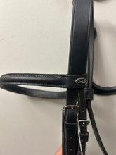 Load image into Gallery viewer, Chetak Black Bridle with Reins
