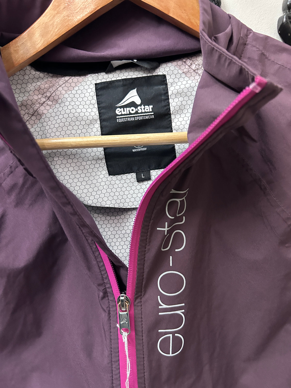 Eurostar Purple Rain Jacket Large