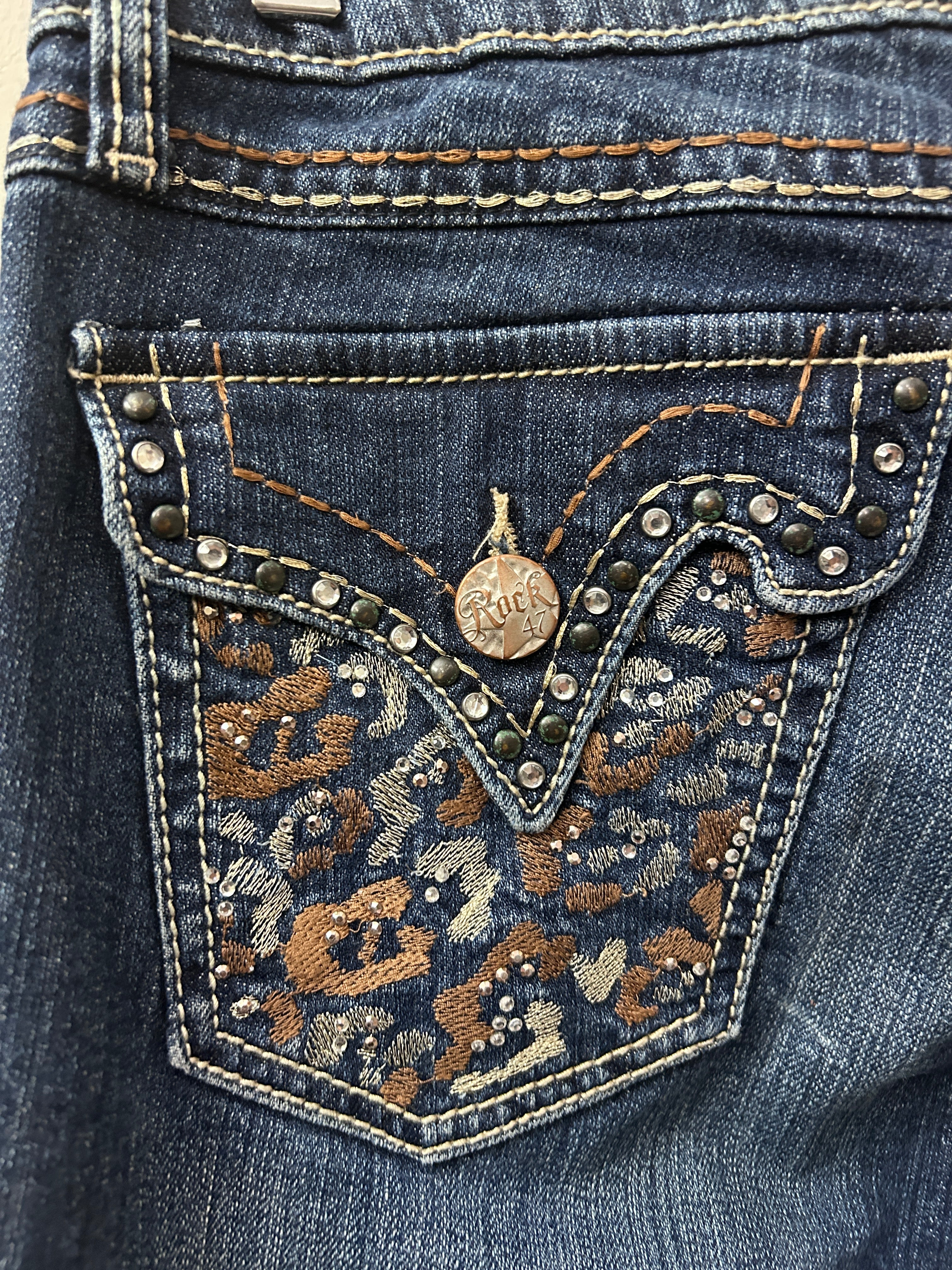 Wrangler Rock 47 Jeans 5/6 x 34