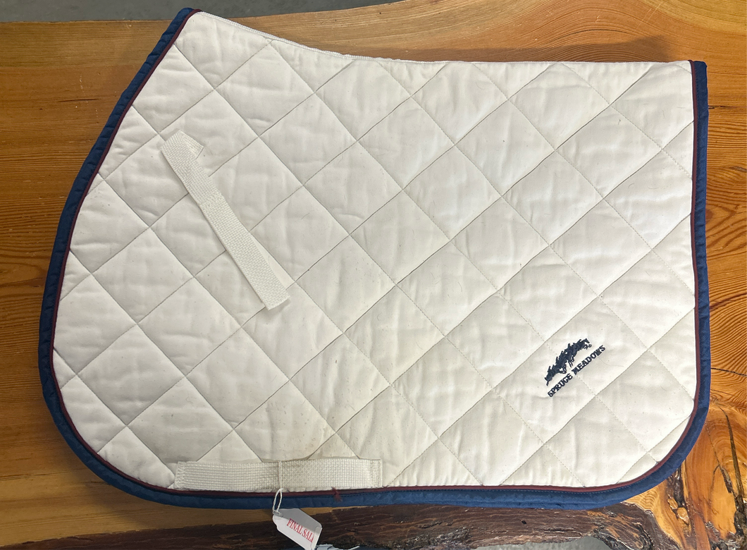 Spruce Meadows English Saddle Pad