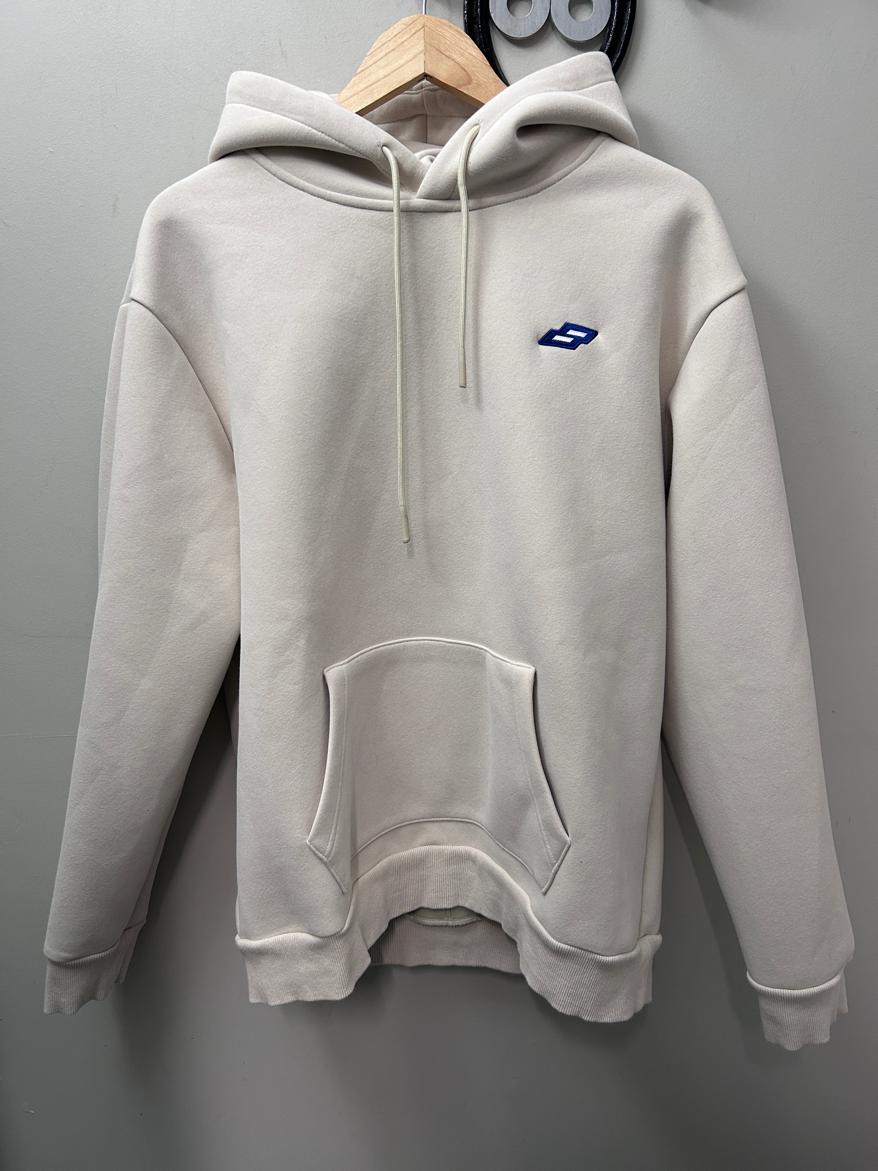 Struck Brushed Hoodie Bone XLarge
