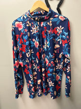 Load image into Gallery viewer, Floral Quarter Zip 2XL
