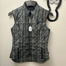 Load image into Gallery viewer, Arista Plaid Vest Grey Small
