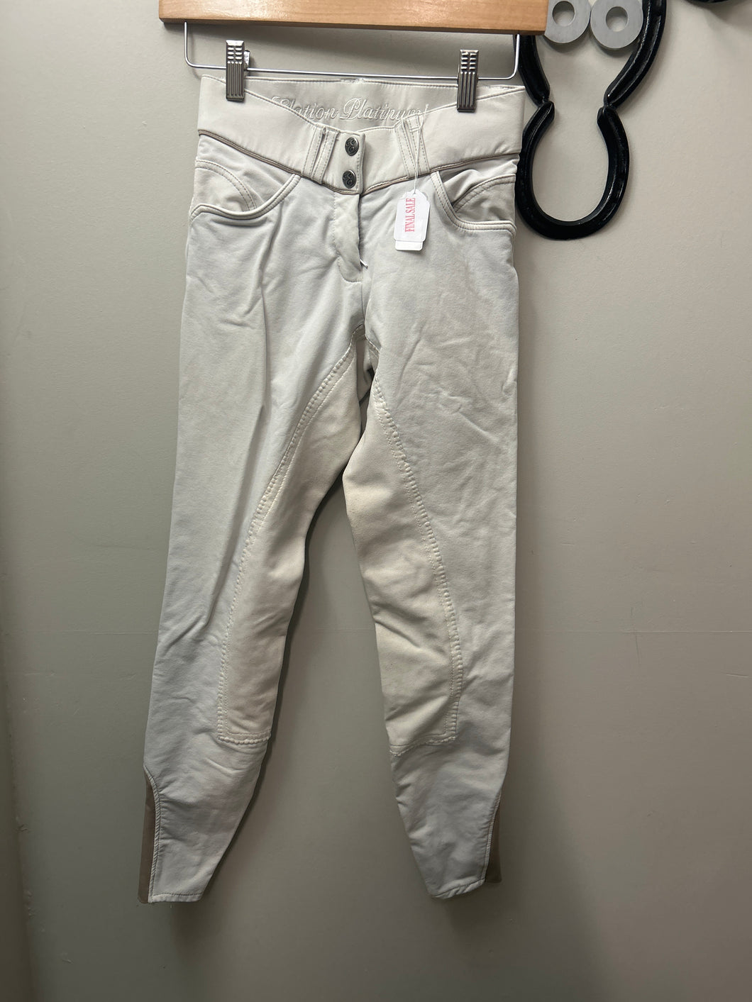 Elation White Full Seat Breeches 24R