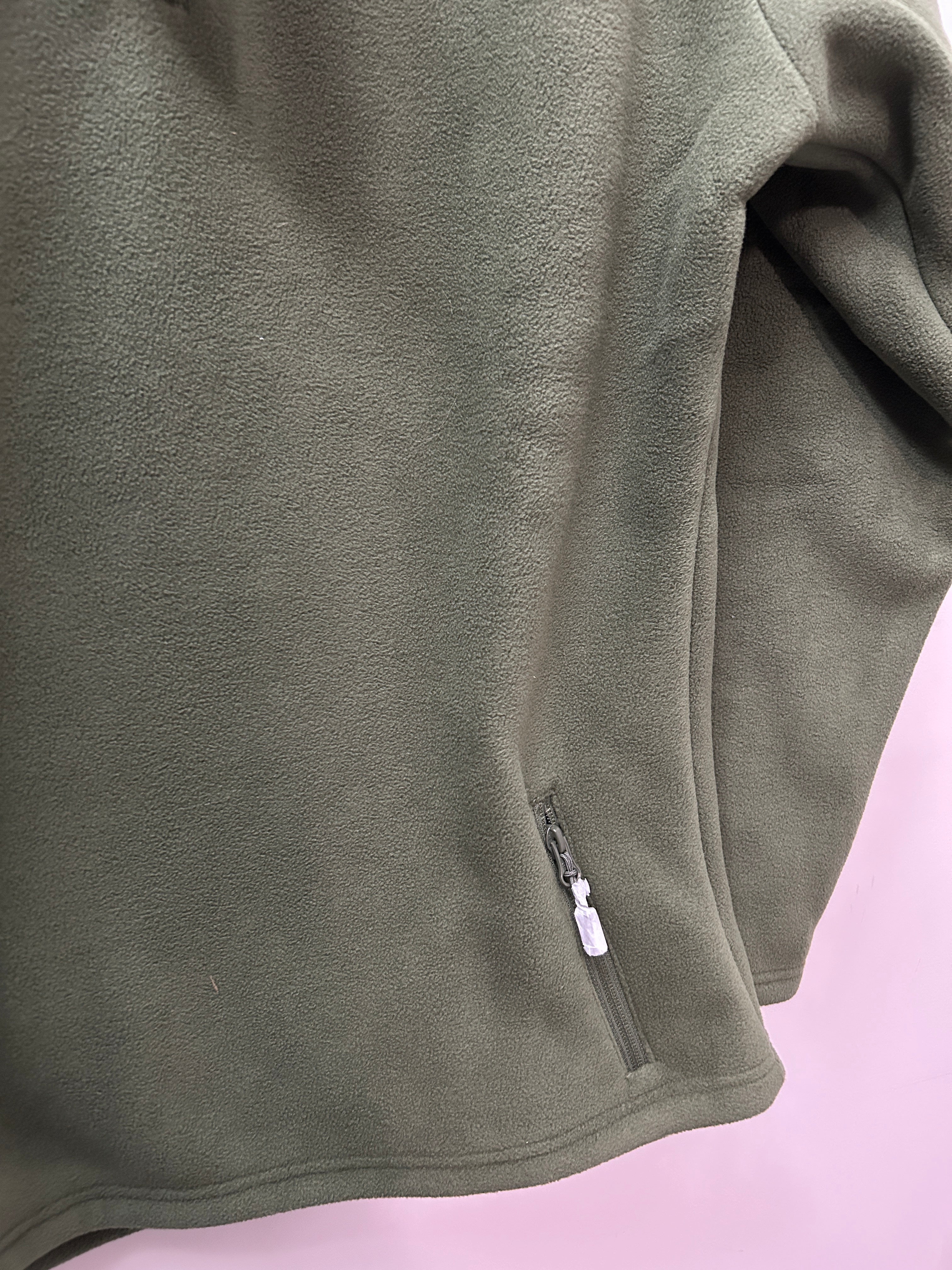 Aubrion Restore Half Zip Fleece Green XLarge