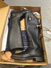 Load image into Gallery viewer, Mountain Horse Veganza Young Rider Tall Boots 7
