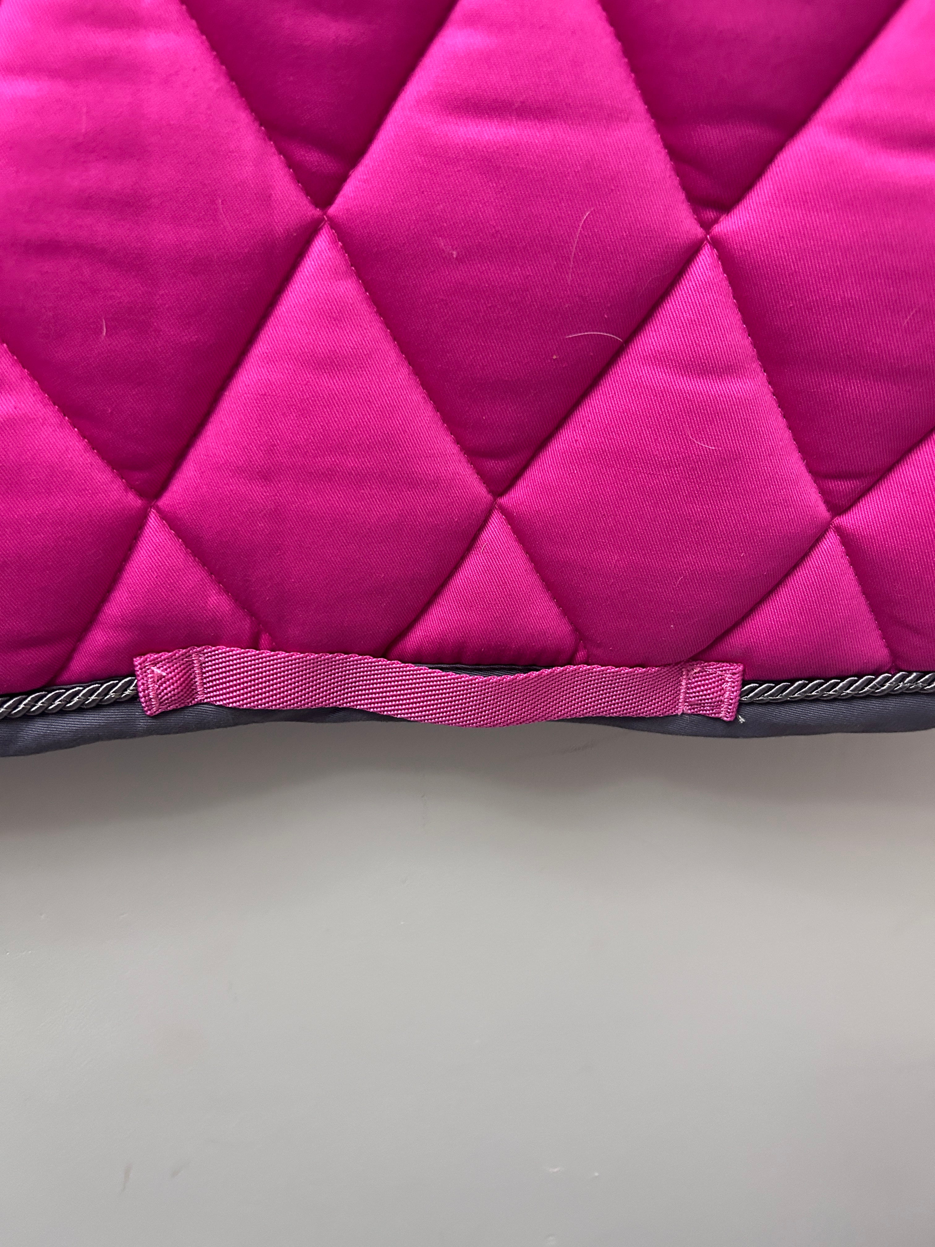 BR Bright Pink Dressage Saddle Pad