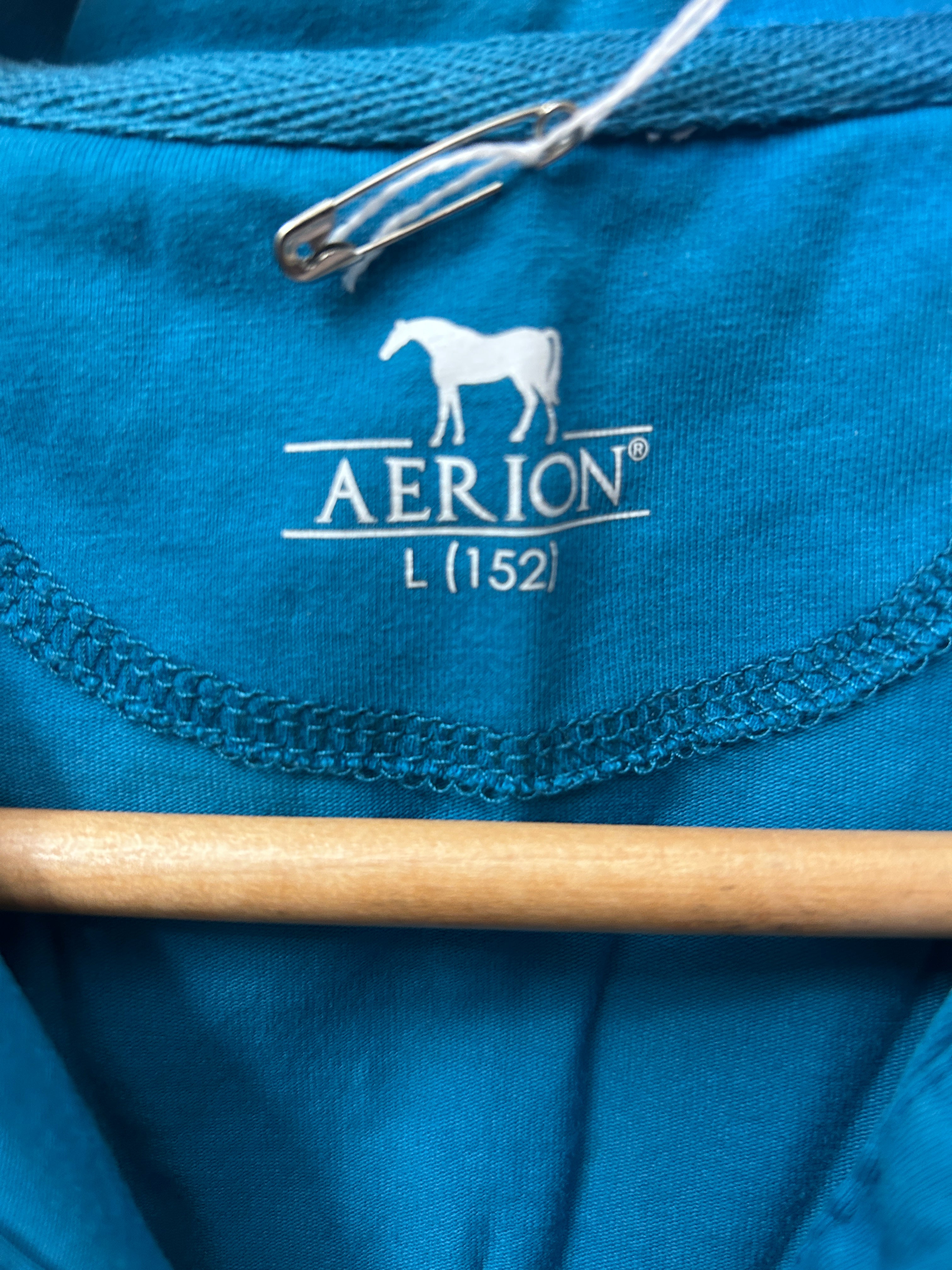 Aerion Kid's Turquoise Polo Large