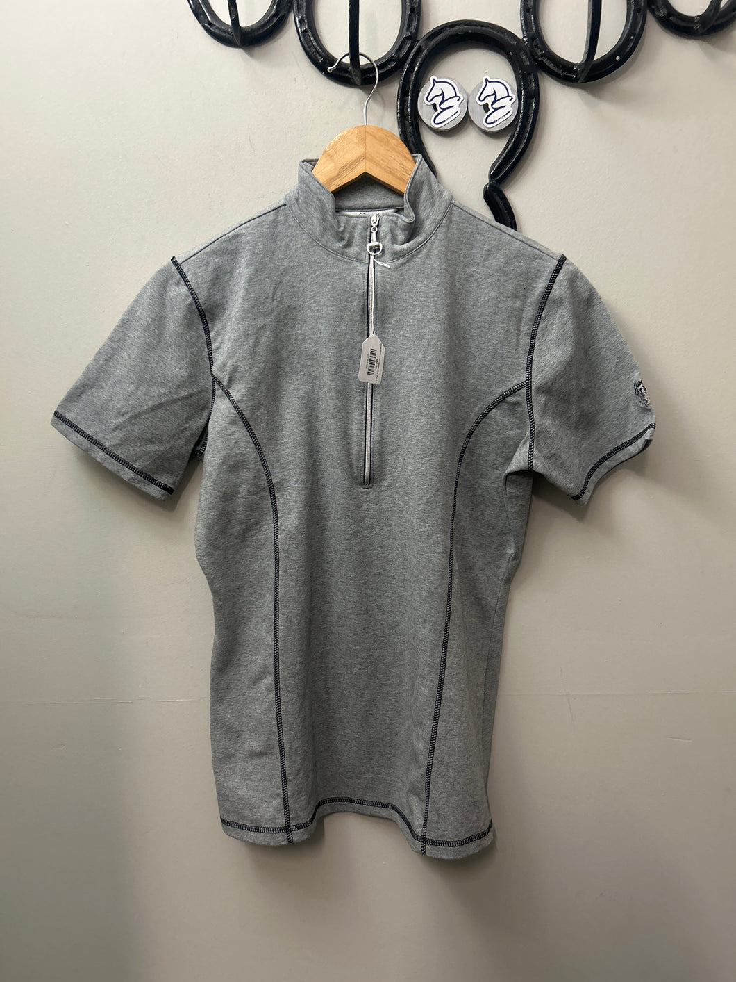 Goode Rider Short Sleeve Grey Shirt Large