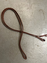 Load image into Gallery viewer, Oakbark Leather Laced Reins
