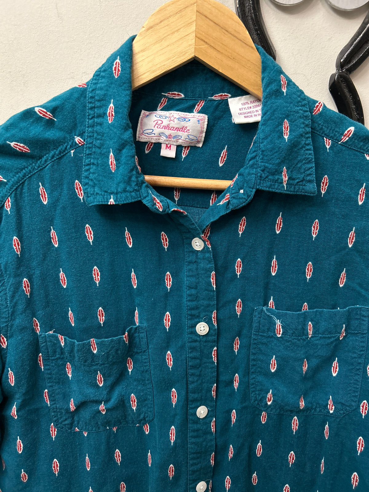Panhandle Western Ladies Shirt Medium