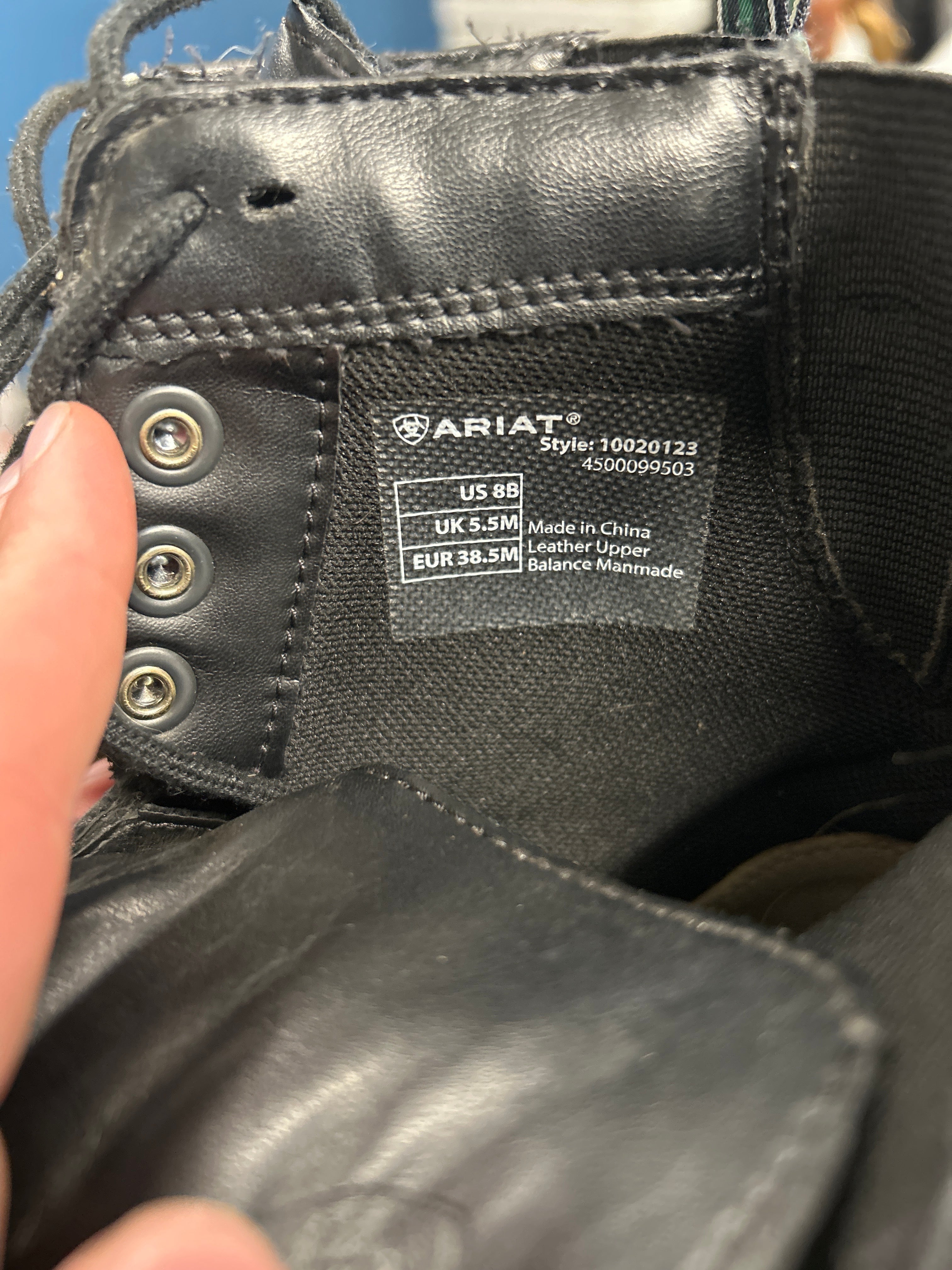 Ariat Paddock Boots 8