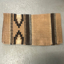 Load image into Gallery viewer, Brown and Black Western Saddle Blanket
