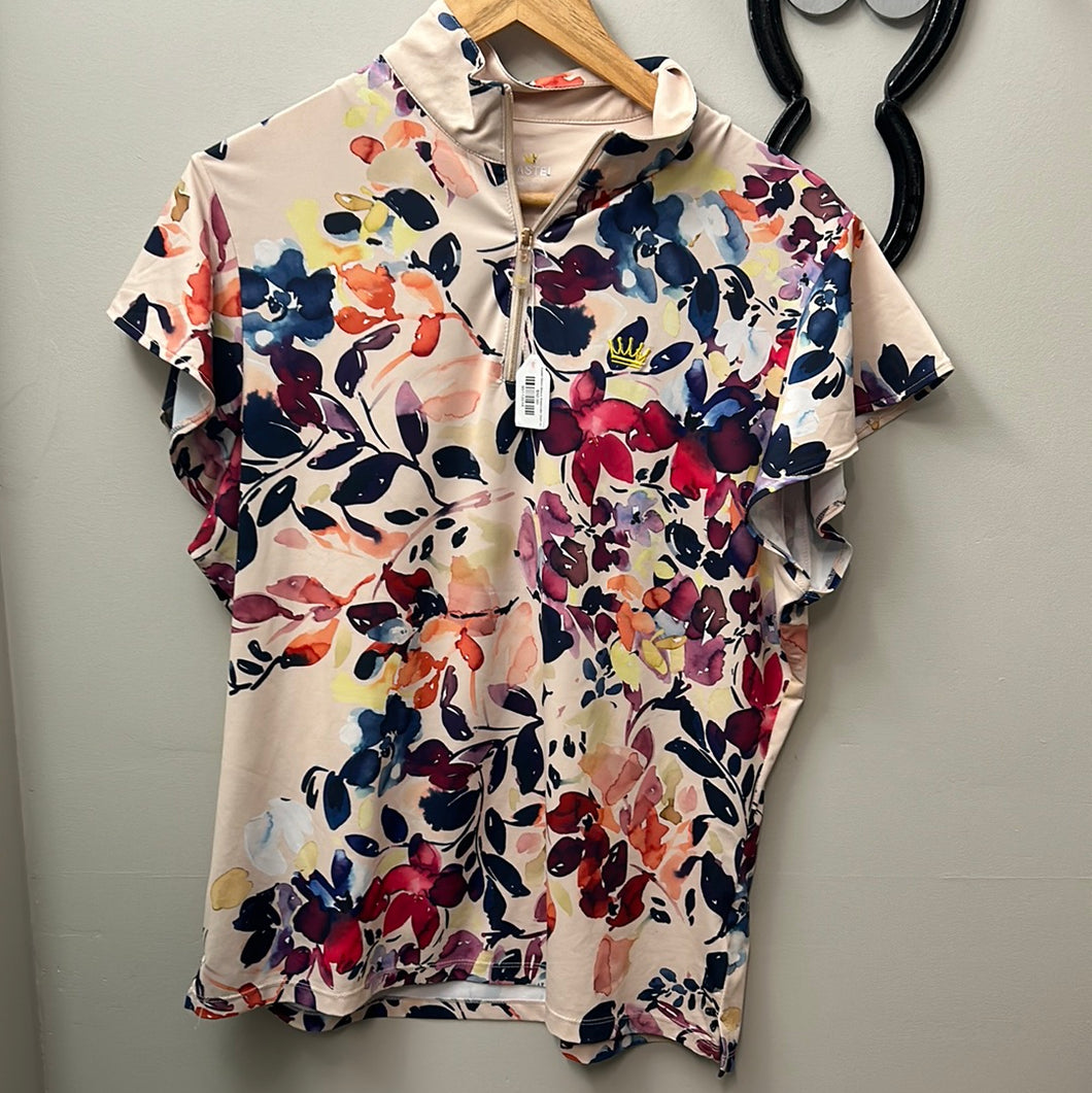 Kastel Short Sleeve Watercolor Shirt XL