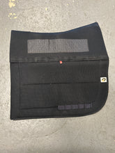Load image into Gallery viewer, EcoGold CoolFit Dressage Saddle Pad Black
