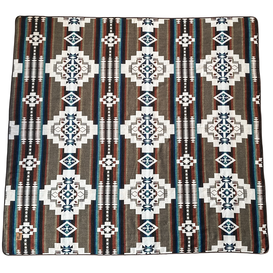 Wylde Brigade - Tumbaco Reversible Blanket: Throw-Wylde Brigade-Evolution Equestrian Co.