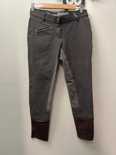 Load image into Gallery viewer, Elation Grey Full Seat Breeches 28
