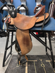 15.5" EZ-Fit Treeless Western Saddle-Saddle-Consignment-Evolution Equestrian Co.