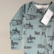Load image into Gallery viewer, Sage West Clothing Co. Prairie Cowboy Infant Sleepwear
