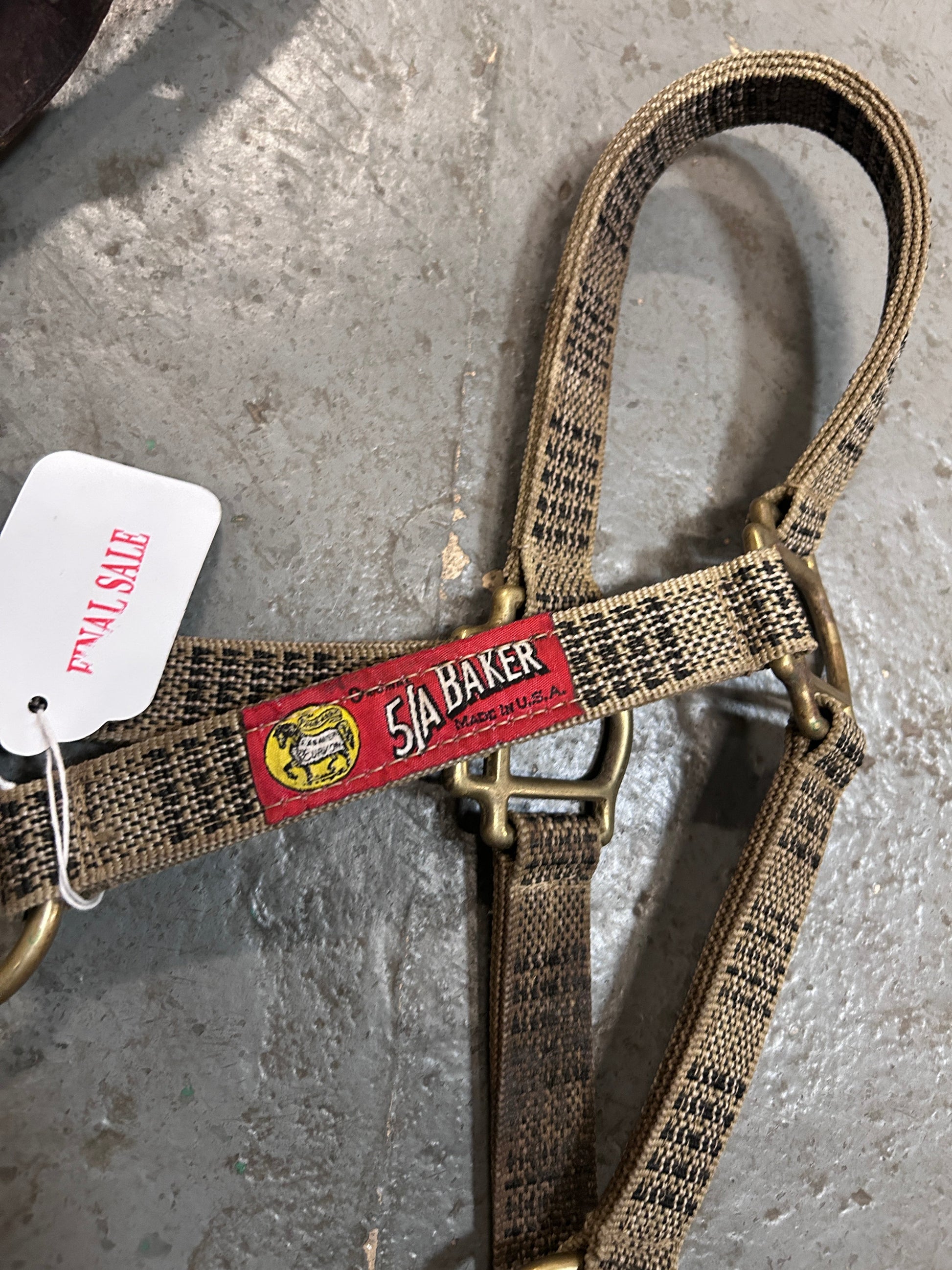 5A Baker Breakaway Halter-Halter-Consignment-Evolution Equestrian Co.